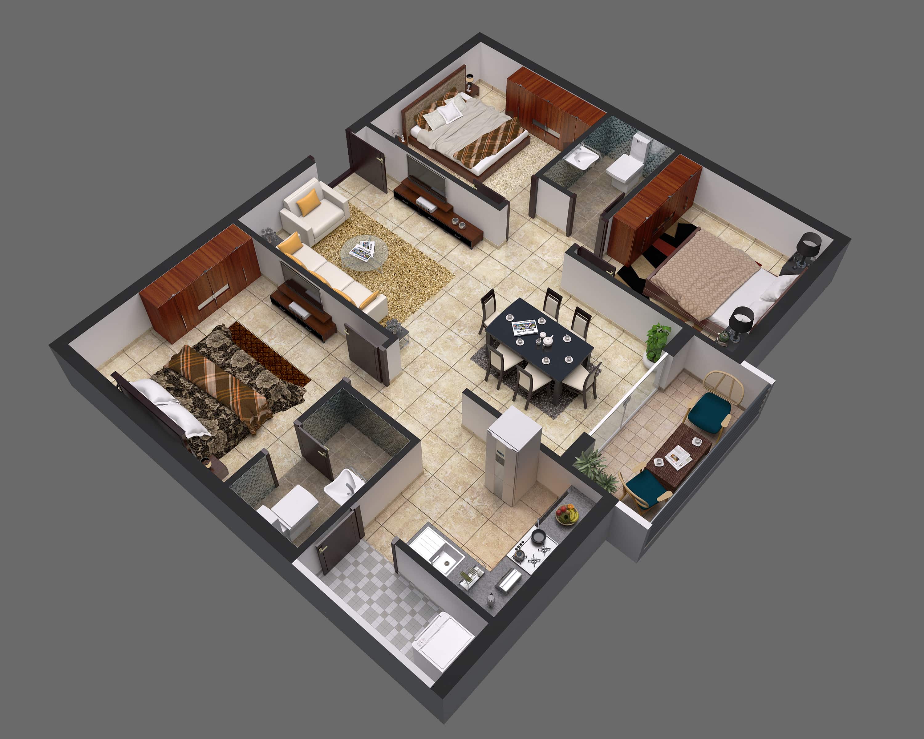 Flat A1