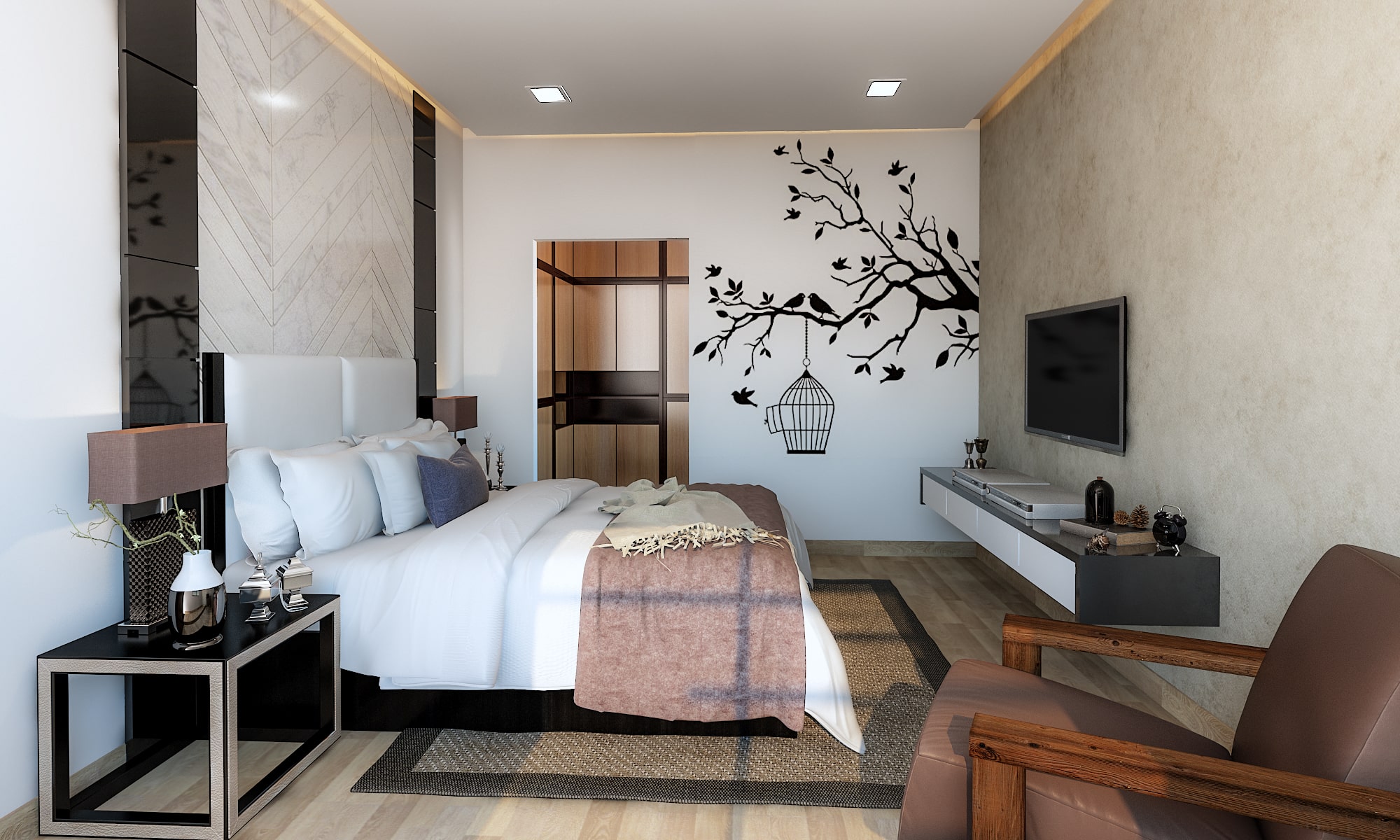 First Floor Living Bedroom